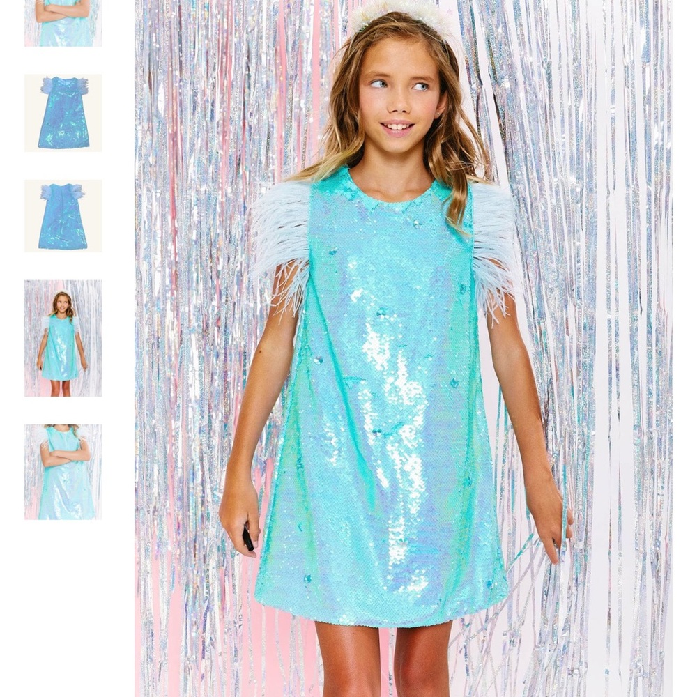 Lola +the Boys Anna Sequin Dress